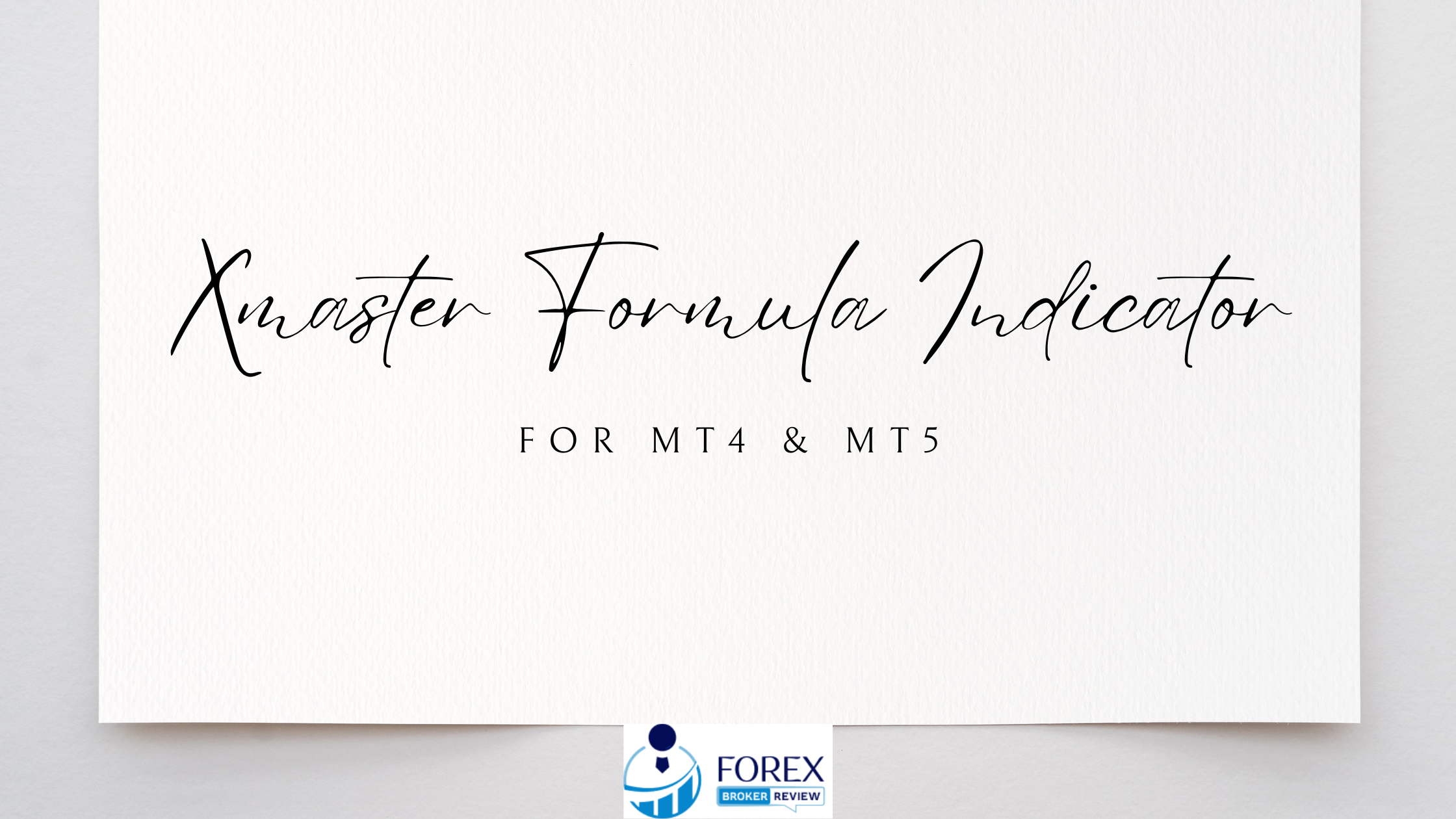 xmaster formula indicator
